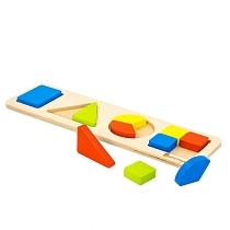 Картинка Aalatoys Пазлы Дроби фигуры от магазина gnom.land