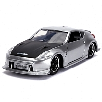 Картинка Jada Toys Машинка Форсаж 1:32 FF 2009 Nissan 370Z, серебристая от магазина gnom.land