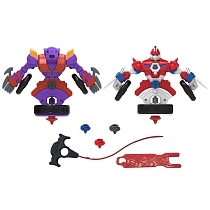 Картинка Spin Racers Набор волчков-трансформеров "Неудержимый и Таран", 2в1 от магазина gnom.land