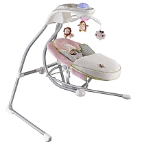 Картинка Nuovita Электрокачели Casseta, зеленая роза от магазина gnom.land