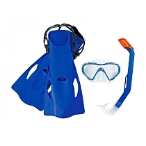 Картинка Bestway Плавательный набор "Огненная рыба", от 7 лет, размер 37-41 синий от магазина gnom.land