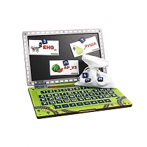 Картинка WoodlandToys Ноутбук "Машинки" от магазина gnom.land