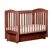 Картинка Лель Кровать маятниковая продольная "Василёк" БИ 09.3, орех от магазина gnom.land