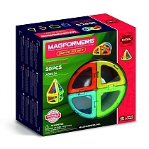 Картинка MAGFORMERS Магнитный конструктор 701010 Curve, 20 деталей от магазина gnom.land