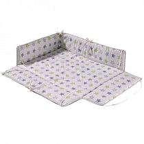 Картинка Geuther Мягкий бампер для манежа Ameli, звезды от магазина gnom.land