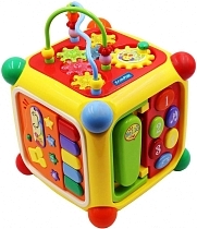 Картинка Жирафики "Развивающий центр Мультикуб с телефоном и пианино" от магазина gnom.land