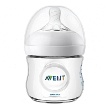 Картинка Avent Бутылочка для кормления "Natural", 0 мес+, 125 мл от магазина gnom.land