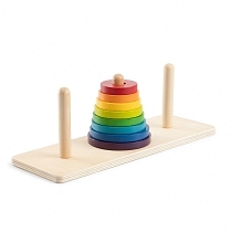 Картинка ANDREU Toys Головоломка "Ханойская башня" от магазина gnom.land