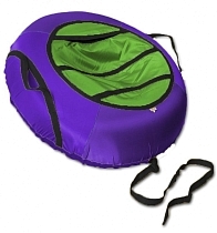 Картинка Тюбинг BELON FAMILIA фиолетово-зеленый, 85 см от магазина gnom.land
