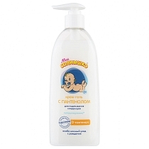 Картинка Моё солнышко Крем-гель для подмывания младенцев с пантенолом, 400 мл от магазина gnom.land