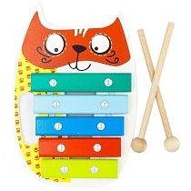 Картинка Aalatoys Ксилофон "Кот" КС0501 от магазина gnom.land