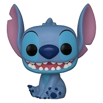 Картинка Funko POP Фигурка Disney "Smiling Seated Stitch", Стич 1045 из мультфильма "Лило и Стич", 9.5 см от магазина gnom.land