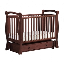 Картинка Кубаночка кровать маятниковая универсальная БИ 57 "Кубаночка-7", орех темный от магазина gnom.land