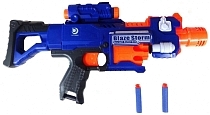 Картинка Shantou Gepai "Бластер Wineya Blaze Storm, короткий приклад с мягкими пулями, 20 мягких пуль | 7055" от магазина gnom.land