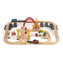 Картинка Brio Грузовая железная дорога Люкс, 54 элемента от магазина gnom.land