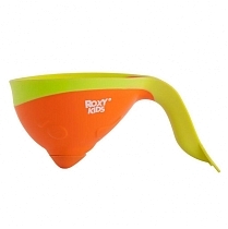 Картинка Roxy-kids Ковш для ванны Flipper с лейкой, оранжевый от магазина gnom.land