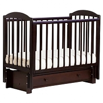 Картинка Кубаночка кровать маятниковая продольная БИ 41.3 "Кубаночка-5 ", махагон от магазина gnom.land