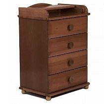 Картинка Лель Комод узкий с пеленальным столиком БИ 888, орех от магазина gnom.land