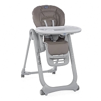 Картинка Чехол для стульчика Chicco Polly Magic Relax Dove Grey от магазина gnom.land