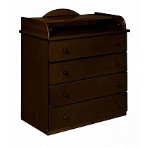 Картинка Лель Комод с пеленальным столиком АБ 33.4, махагон от магазина gnom.land