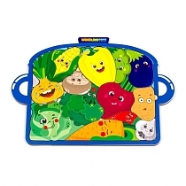 Картинка WoodlandToys Пазл-головоломка "Кастрюля с овощами" от магазина gnom.land