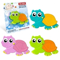 Картинка VALIANT Набор для ванной мини-коврики Черепашонок, K6-3883 от магазина gnom.land