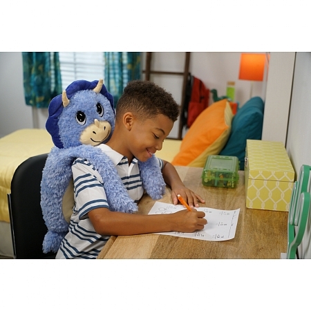 Картинка Little Big Hugs Мягконабивная игрушка-обнимашка антистресс "Динозавр", 33 х 60 см магазин gnom.land