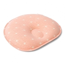 Картинка Nuovita Подушка для новорожденного NEONUTTI Sonno Dipinto 27x25x3 см, 06 розовый от магазина gnom.land