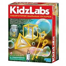 Картинка Набор 4M 00-03351 Лаборатория мыльных пузырей от магазина gnom.land