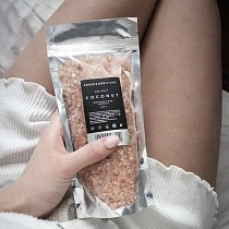 Картинка Leosilverhome Морская соль для ванны «Кокос», 350 г от магазина gnom.land