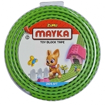 Картинка Zuru Гибкая лента-скотч для кубиков "Mayka" 2м/1,5см, светло-зеленая от магазина gnom.land