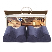 Картинка Luomma Подушка ортопедическая под ноги с эффектом памяти, LumF-507 от магазина gnom.land