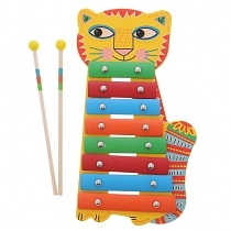 Картинка DJECO Металлофон "Кот" от магазина gnom.land