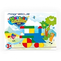 Картинка MAGNETICUS Магнитная мозаика, 5 цветов, листок с примерами от магазина gnom.land