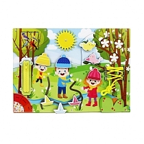 Картинка WoodlandToys Бизиборд "Весна" от магазина gnom.land