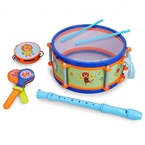 Картинка Happy Baby Набор музыкальных игрушек LA-LA BAND от магазина gnom.land