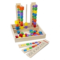 Картинка Melissa&Doug Первые навыки "Формы и цвета" от магазина gnom.land