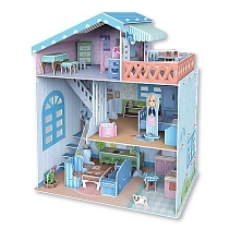 Картинка Rezark 3D Пазл Кукольные домики "Приморская вилла" от магазина gnom.land
