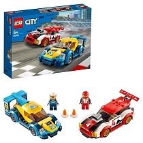 Картинка Конструктор LEGO City 60256 "Гоночные автомобили" от магазина gnom.land