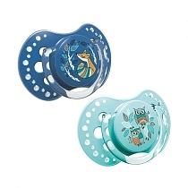 Картинка Lovi Пустышка Folky динамическая, 6-18 мес., 2 шт. от магазина gnom.land