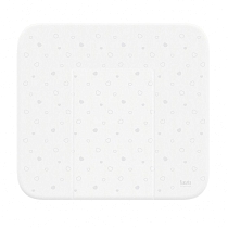 Картинка Nuovita Матрасик для пеленания мягкий CUORI, 820х720 мм, белый от магазина gnom.land