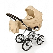 Картинка Amigos Детская коляска "Амигос" S-2, бежевый от магазина gnom.land