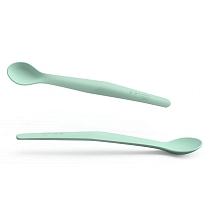 Картинка Everyday Baby Детская силиконовая ложка, 2 штуки, мятный от магазина gnom.land