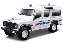 Картинка Bburago Машинка полицейская "Emergency Land Rover Defender 110 1:50 " 18-32003 от магазина gnom.land