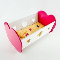 Картинка Коняша Кроватка-люлька для куклы "Валентинка" от магазина gnom.land