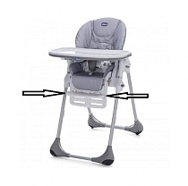 Картинка Подножка для ног к стульчику Chicco Polly Easy, белая от магазина gnom.land