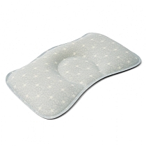 Картинка Nuovita Подушка для новорожденного NEONUTTI Isolotto Dipinto 44x26x3 см, 04 серый от магазина gnom.land