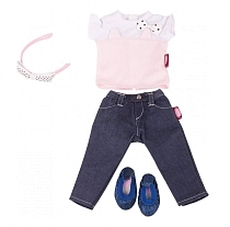 Картинка Gotz Набор одежды "Кошечка", 45-50 см от магазина gnom.land