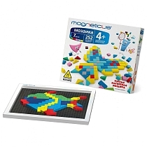 Картинка MAGNETICUS Магнитная мозаика, 252 элемента, 7 цветов, 20 этюдов от магазина gnom.land