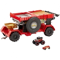 Картинка Hot Wheels Игровой набор Монстр трак "Передвижной трамплин" от магазина gnom.land